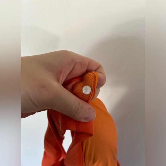 Lululemon Practice Freely TankPink And Orange Size 8 - Picture 7 of 7